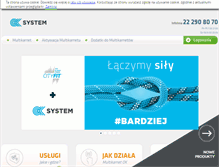 Tablet Screenshot of oksystem.pl